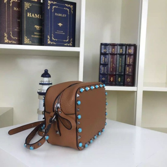 Replica Camel Rockstud Camera Bag With Stones Replica Camel Rockstud Camera Bag With Stones
