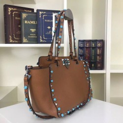 Replica Camel Rockstud Rolling Small Tote With Stones Replica Camel Rockstud Rolling Small Tote With Stones