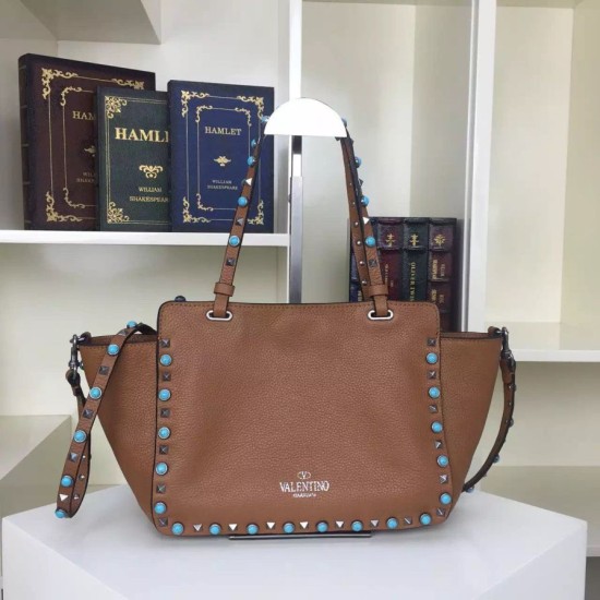 Replica Camel Rockstud Rolling Small Tote With Stones Replica Camel Rockstud Rolling Small Tote With Stones