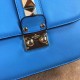 Replica Small Chain Shoulder Bag In Light Blue Calfskin Replica Small Chain Shoulder Bag In Light Blue Calfskin