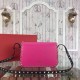 Fake Bi-colour Rockstud Rose Red Shoulder Bag Replica