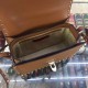Replica Rockstud Shoulder Bag In Brown Calfskin
