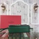 Replica Rockstud Shoulder Bag In Green Calfskin